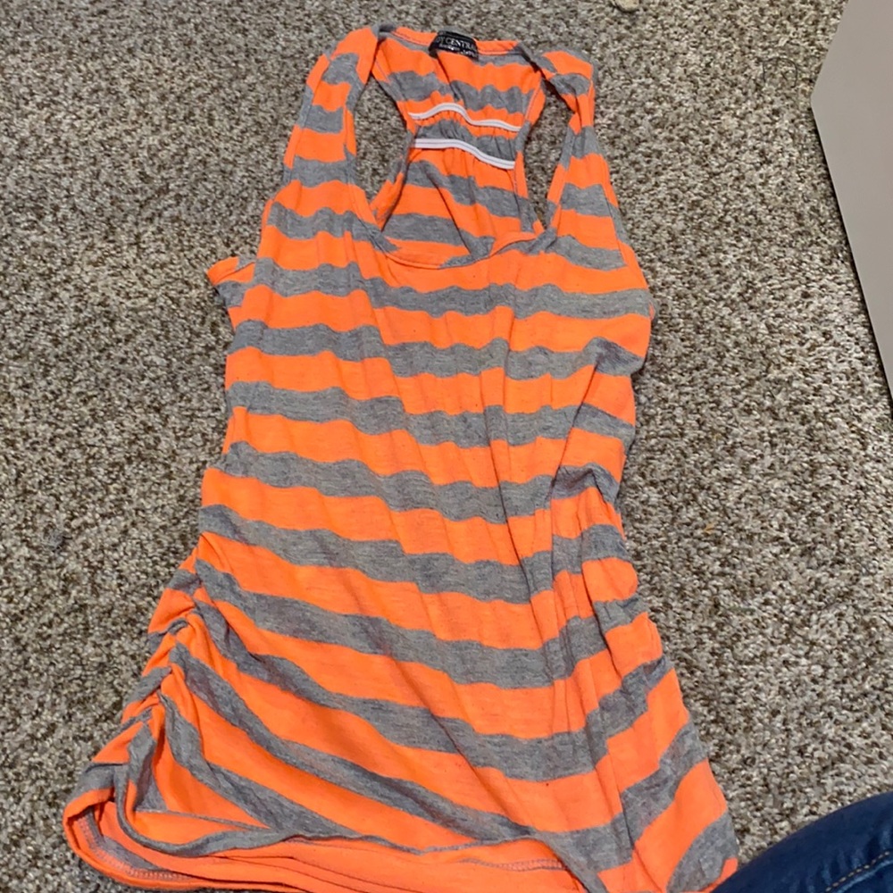 Body Central, size Medium and orange and grey